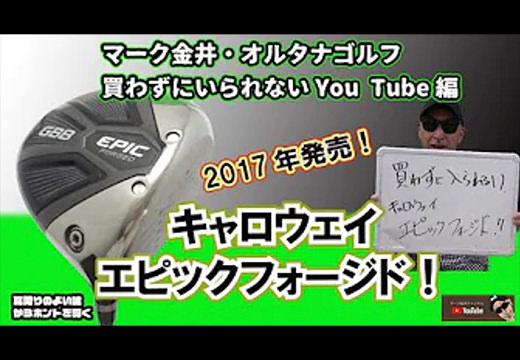 GBB EPIC FORGED ドライバー島田シャフト　アナライズ マーク金井 GBB EPIC FORGED ドライバー島田シャフト アナライズ マーク金井